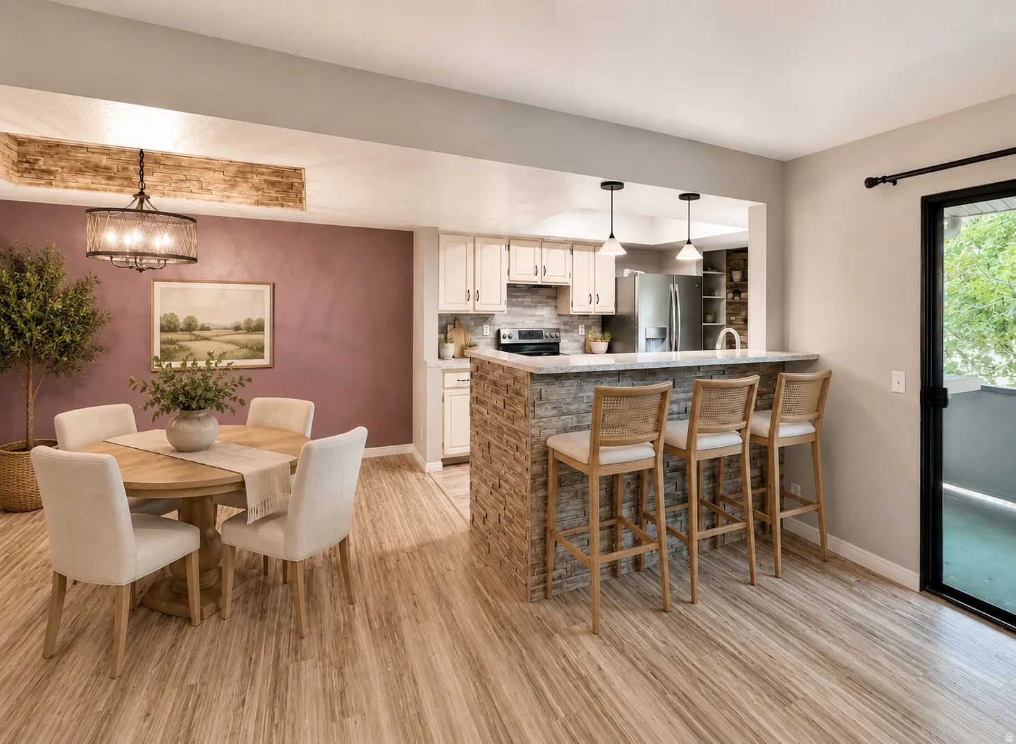 **Virtually Staged** This image has been digitally furnished to help illustrate the room's potential. All furnishings and décor are virtual; the home's layout, dimensions, finishes, and permanent features remain exactly as they exist.