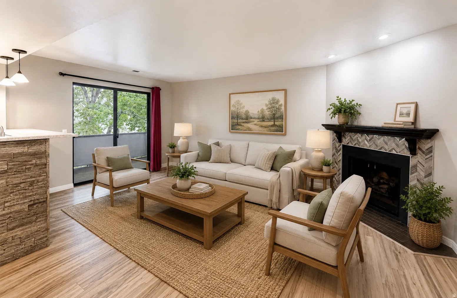 **Virtually Staged** This image has been digitally furnished to help illustrate the room's potential. All furnishings and décor are virtual; the home's layout, dimensions, finishes, and permanent features remain exactly as they exist.