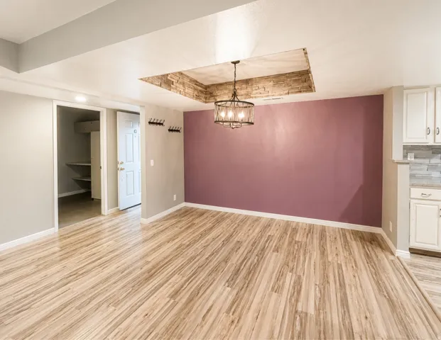 Open concept living space