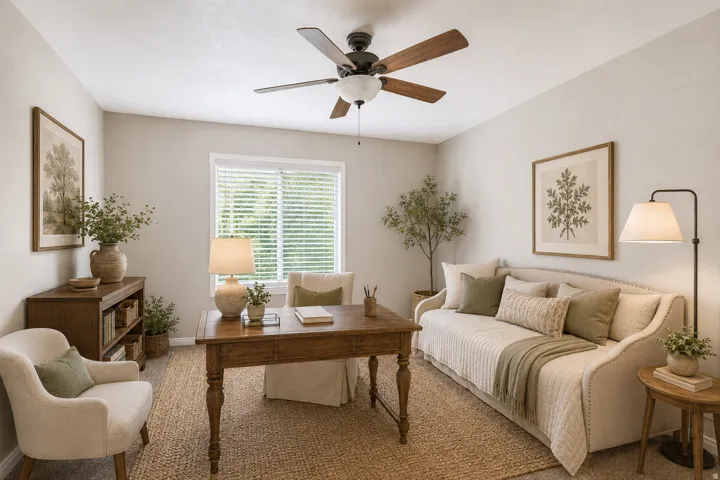 **Virtually Staged** This image has been digitally furnished to help illustrate the room's potential. All furnishings and décor are virtual; the home's layout, dimensions, finishes, and permanent features remain exactly as they exist.