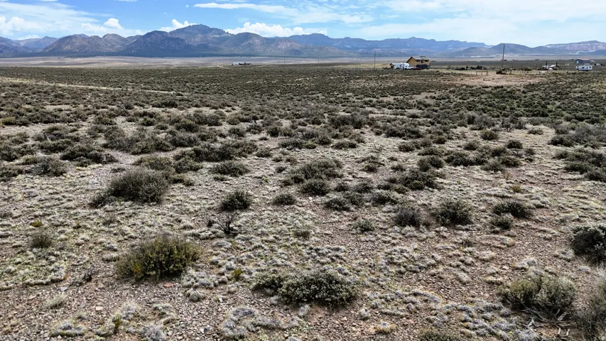 Expansive undeveloped land featuring natural vegetation and distant mountain ranges