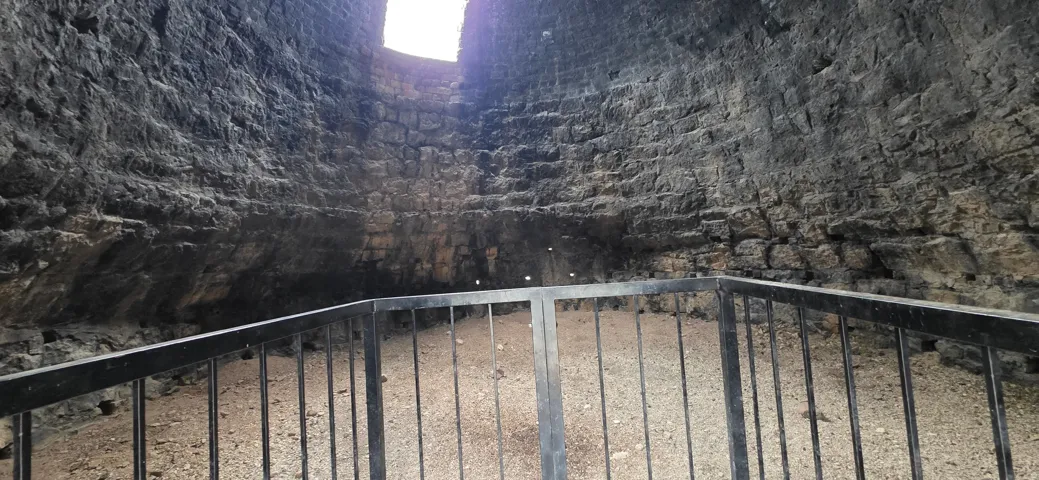 Inside Old Iron Town Historic Site