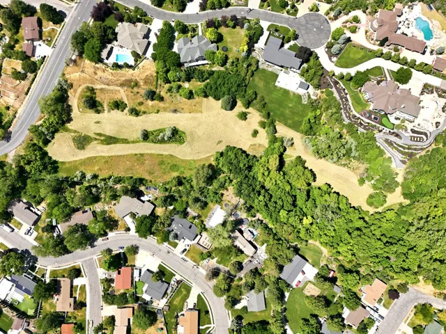 Expansive land parcel featuring natural terrain and mature tree coverage
