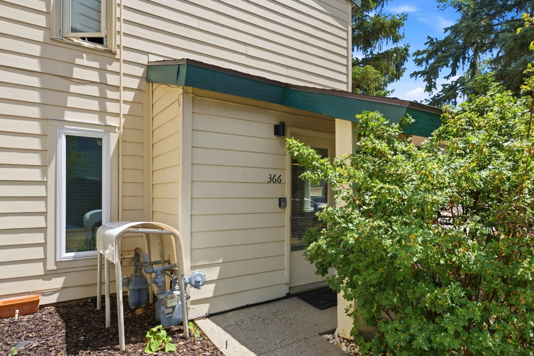 Exterior entry