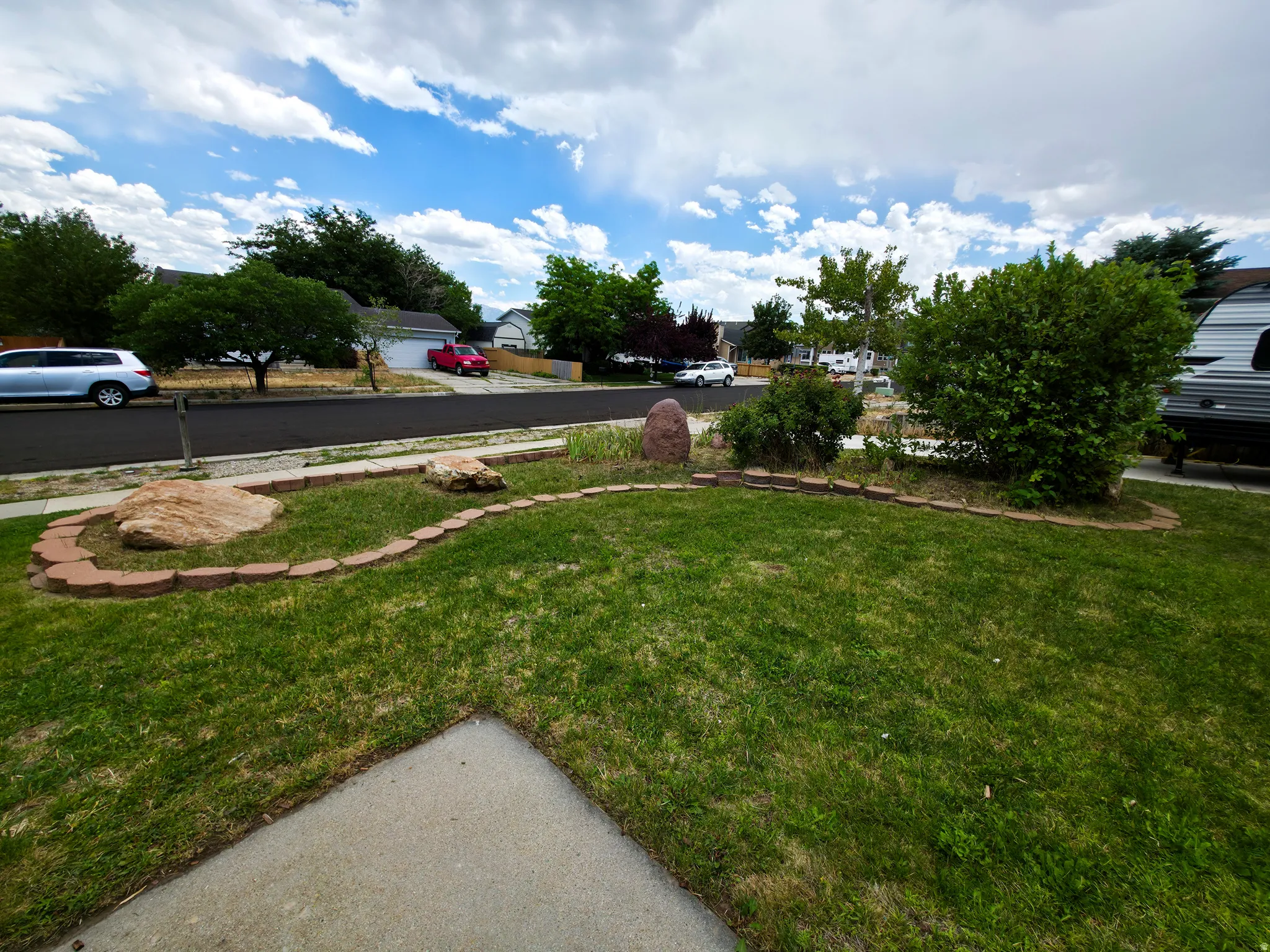 South east view from front yard.