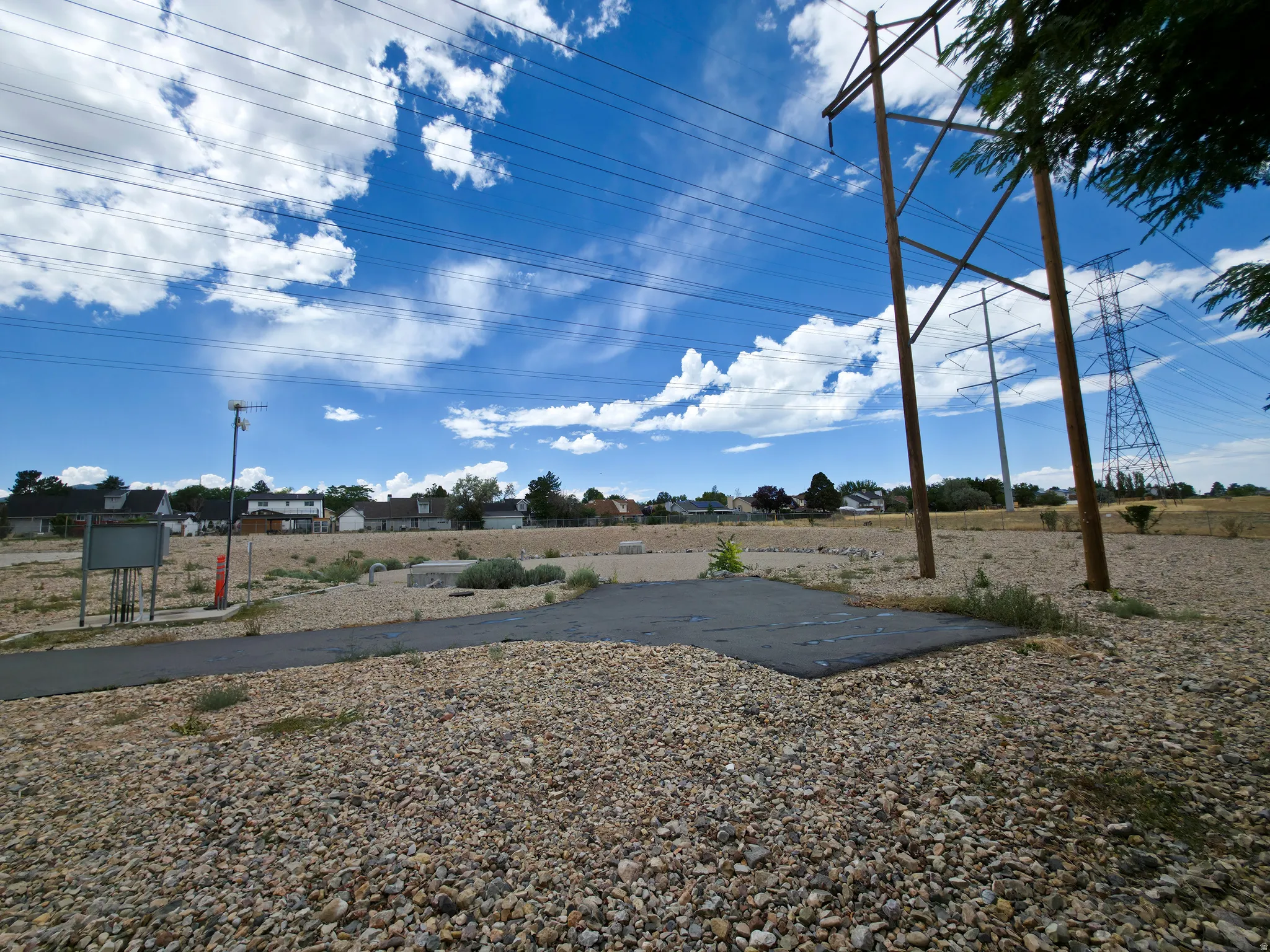 Maintained xeriscape.