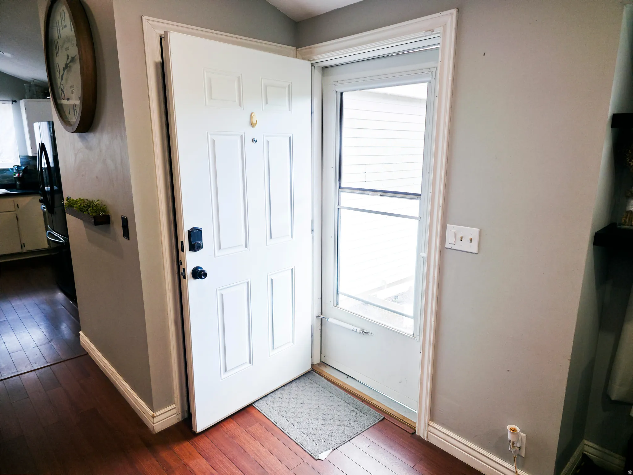 Ground level entry with only two steps!