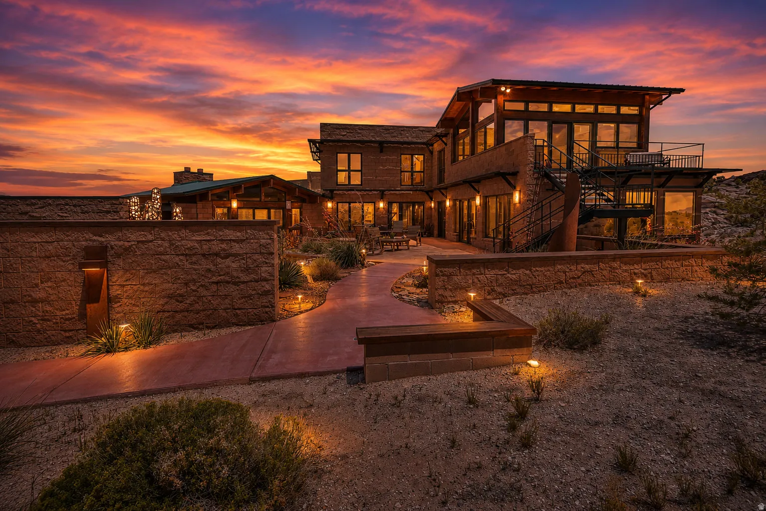 This photograph has been digitally altered for marketing purposes. Lighting, color, and appearance may vary from the actual property.
