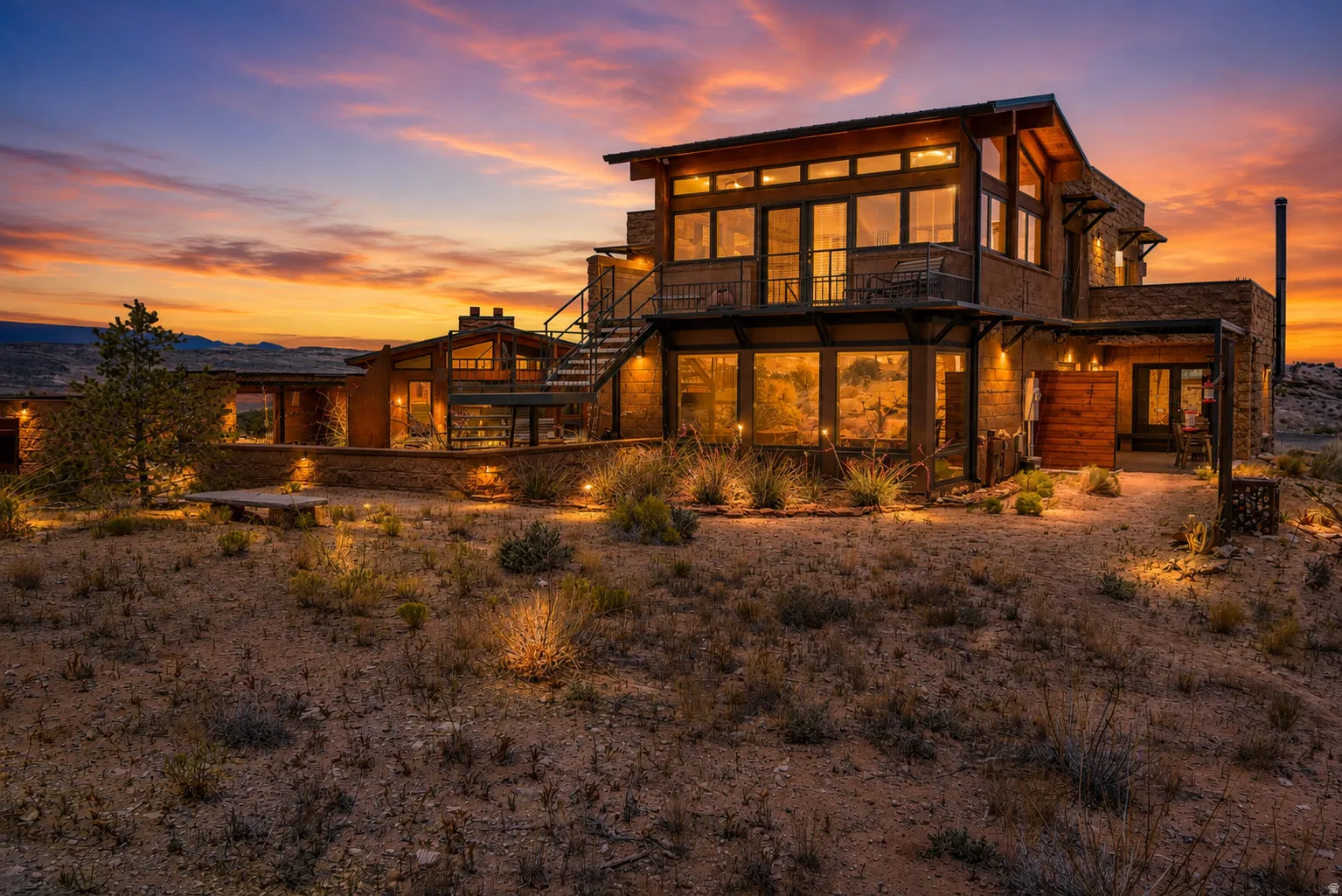 This photograph has been digitally altered for marketing purposes. Lighting, color, and appearance may vary from the actual property.