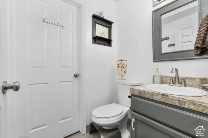 White paneled door with brushed nickel hardware