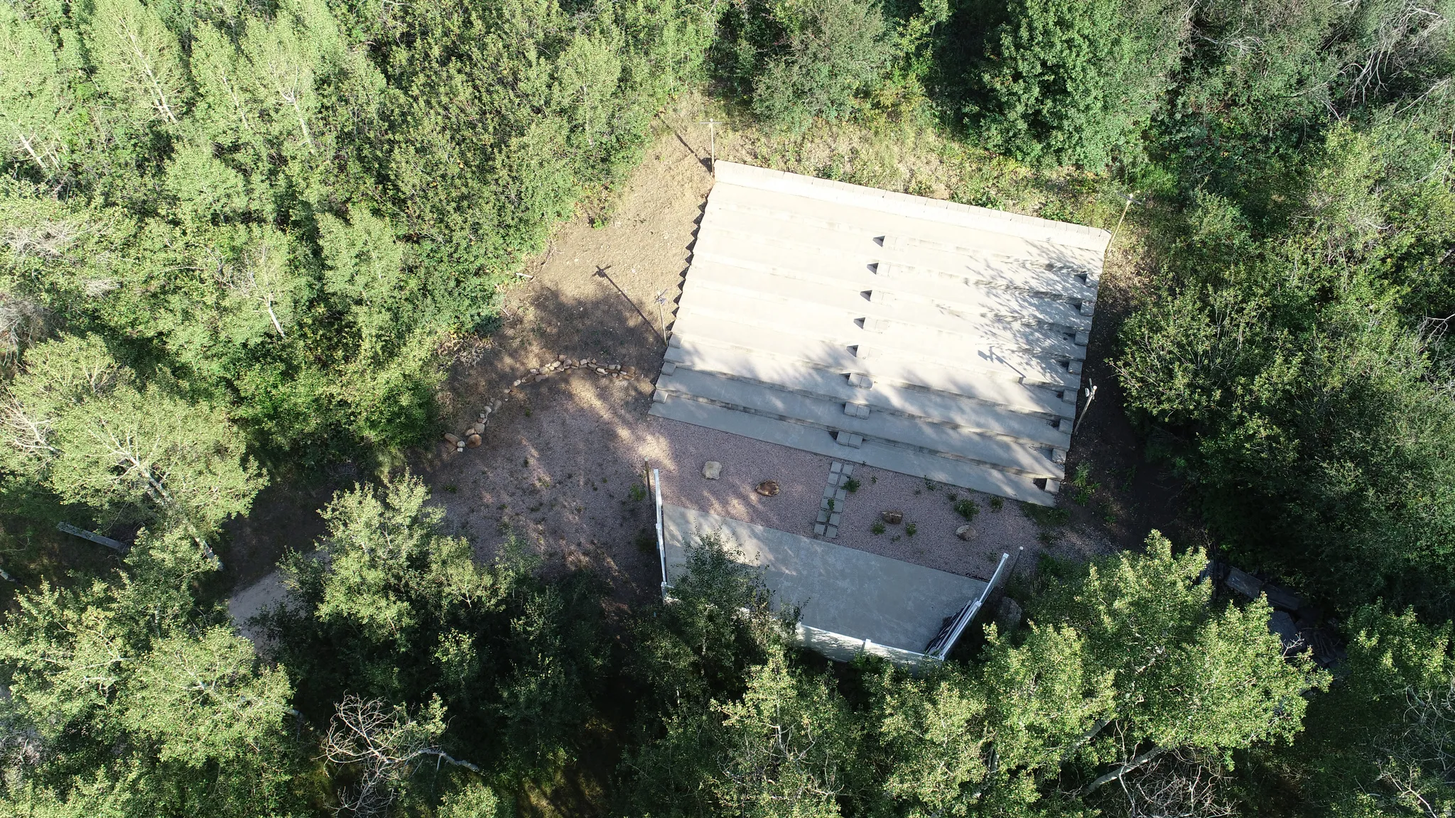 This well built concrete amphitheater ideal for entertainment