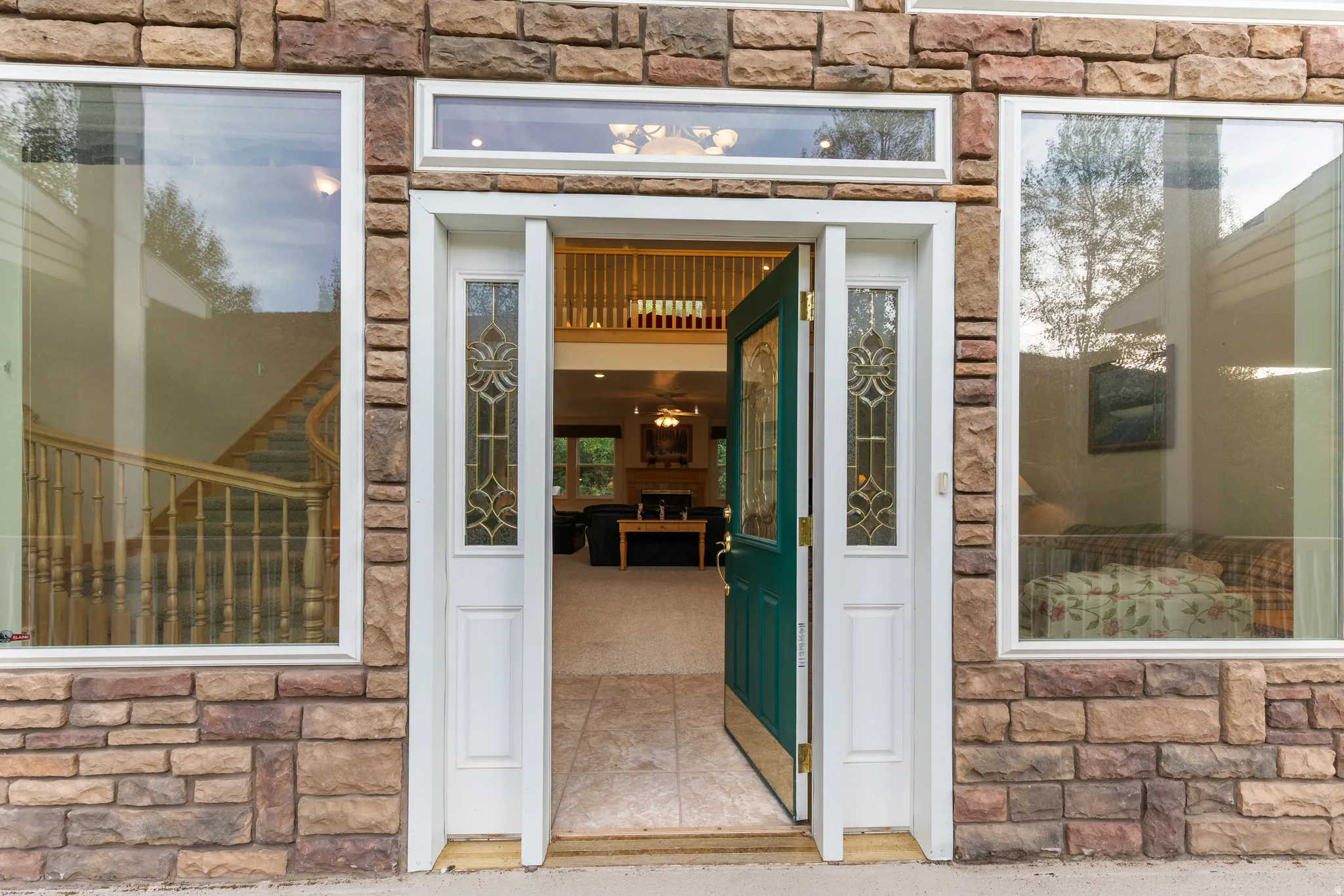 Exterior entry