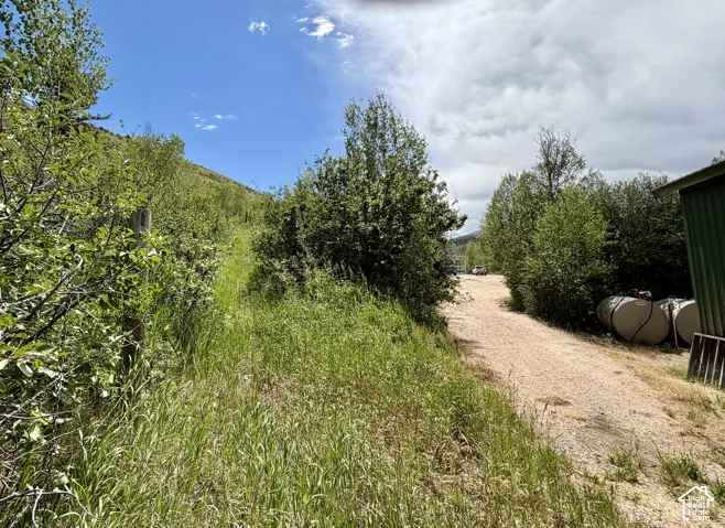 Convenient well maintained paths connect home to shed etc.