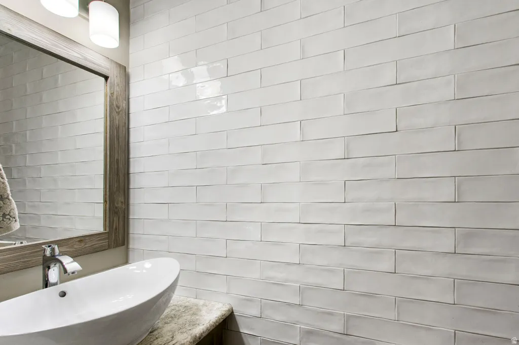 1/2 Bath on  Main Level