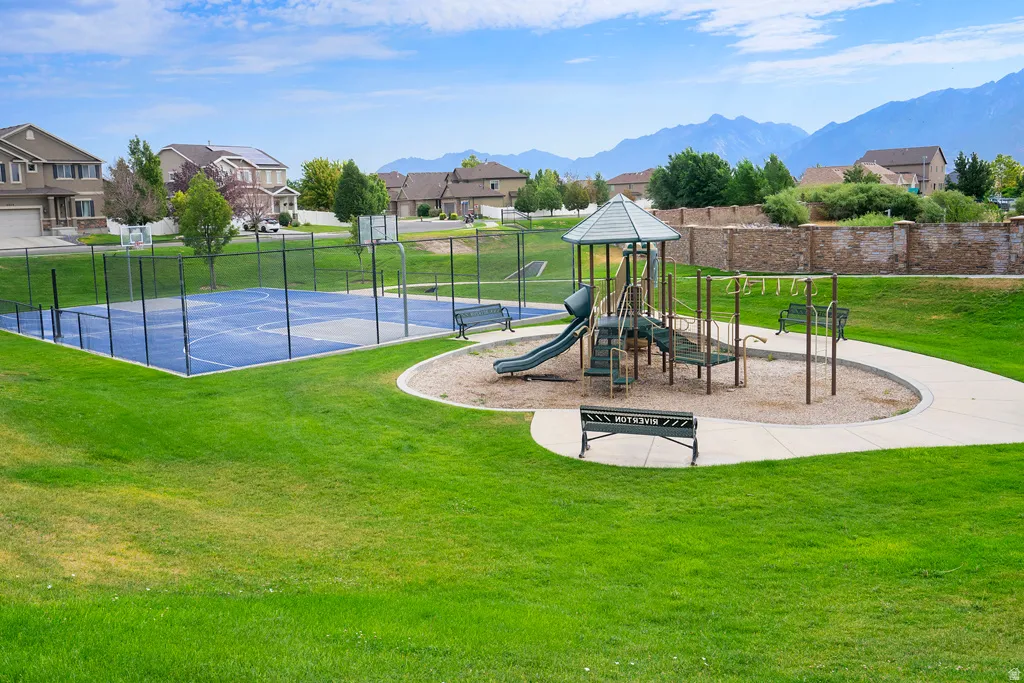 Playground next to Pool