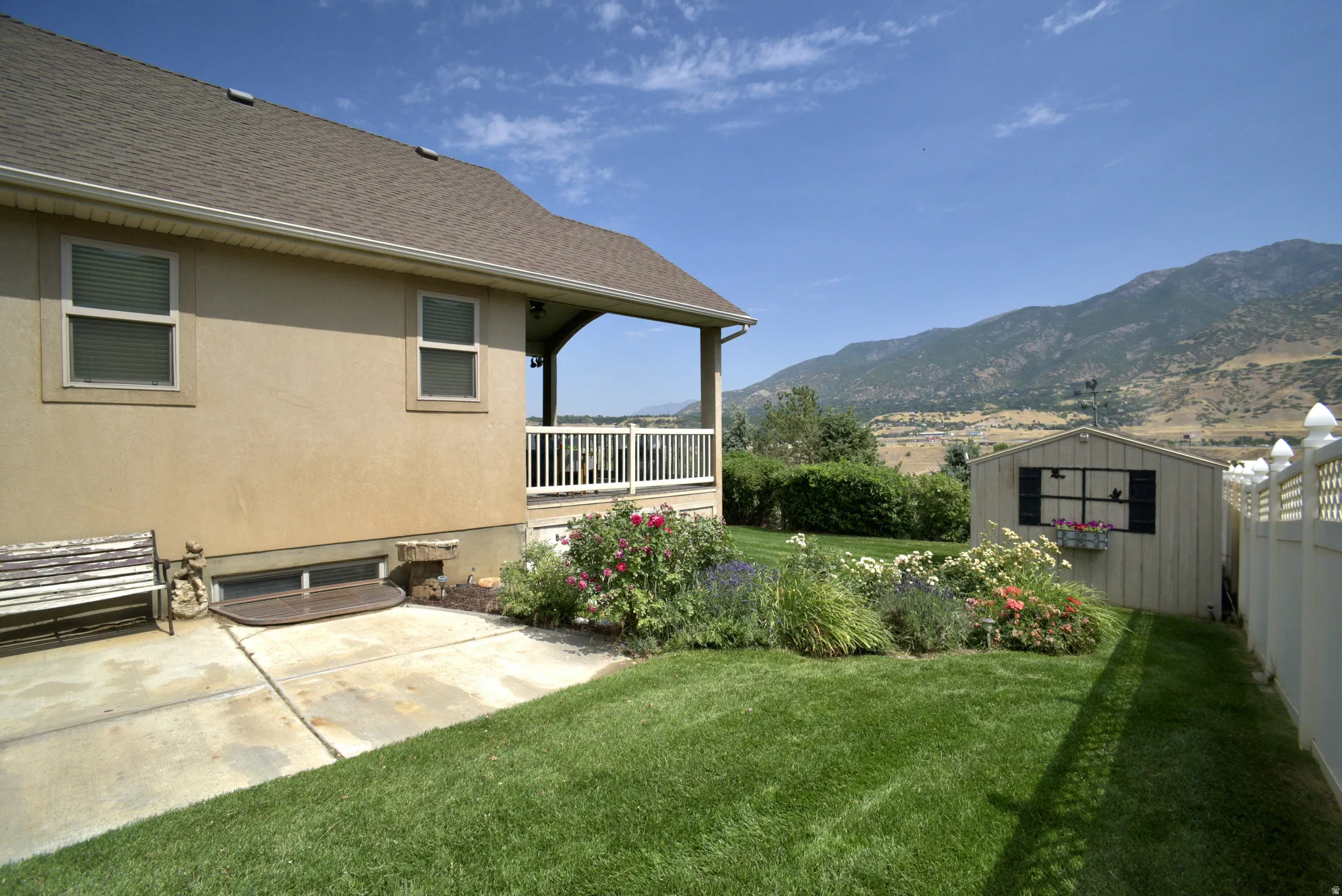 OPEN PATIO FOR ANOTHER PLACE TO ENJOY THE VIEWS IN A RELAXING CHAIR!