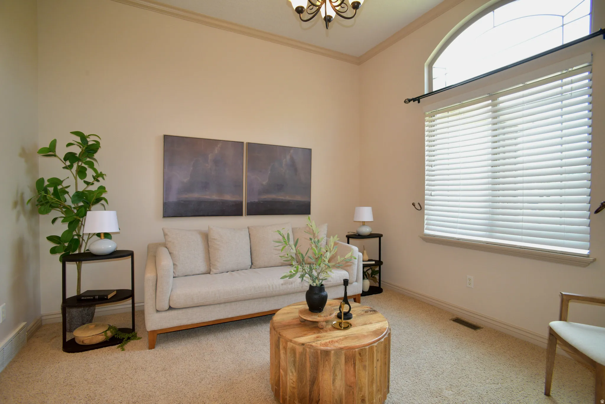 VAULTED FORMAL LIVING ROOM