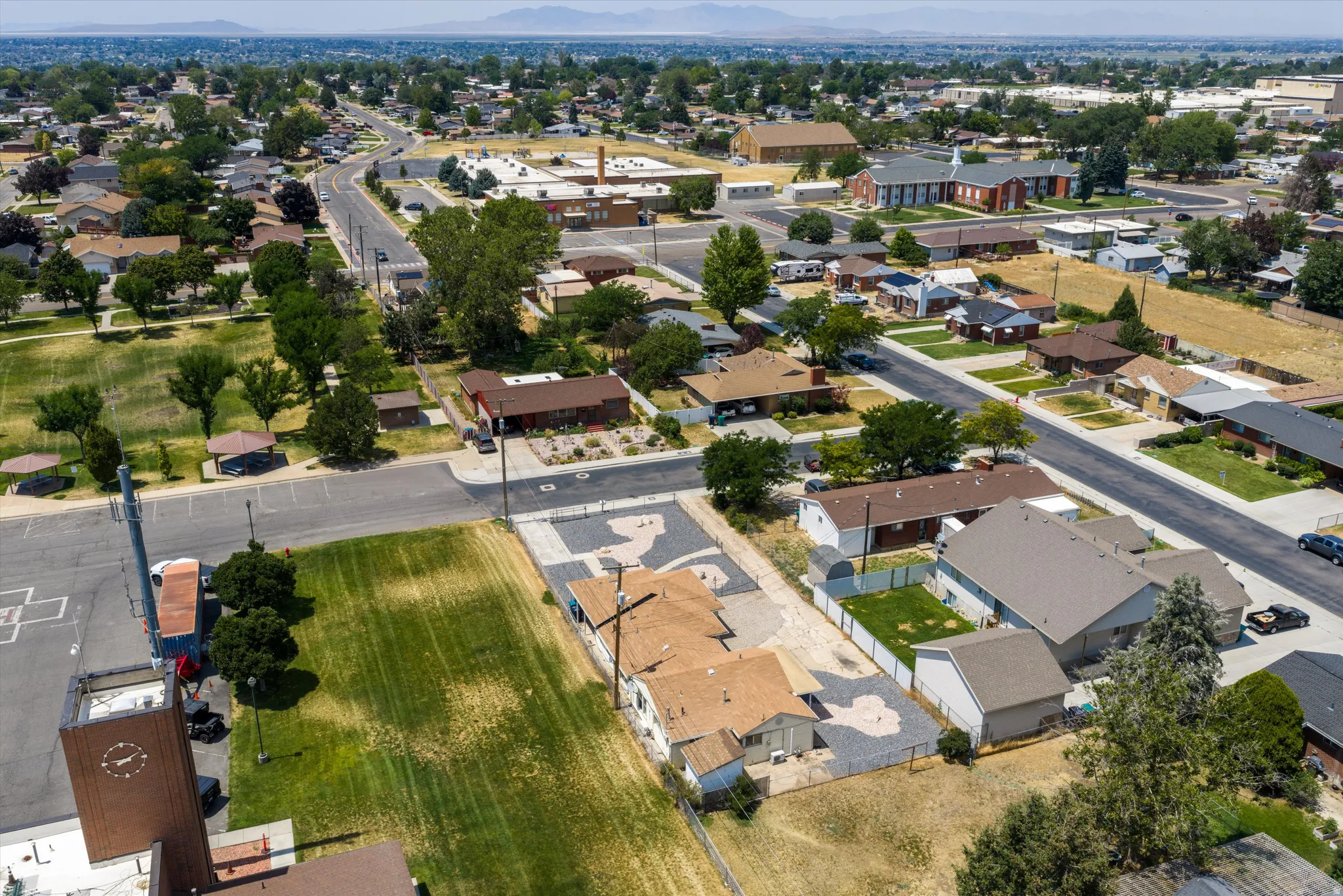 Aerial view