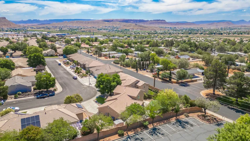 Expansive suburban landscape featuring residential properties and established roadways