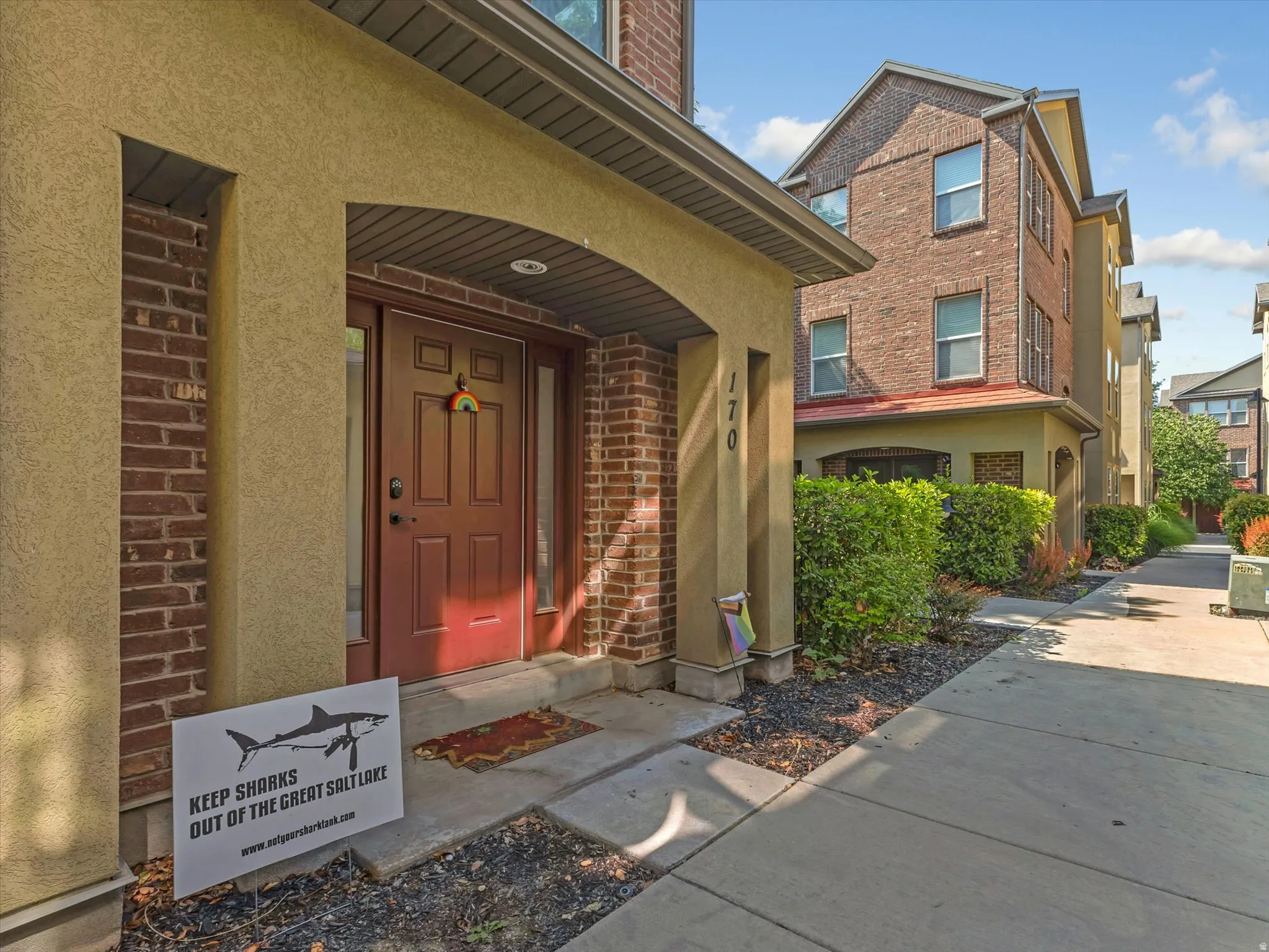 Exterior entry