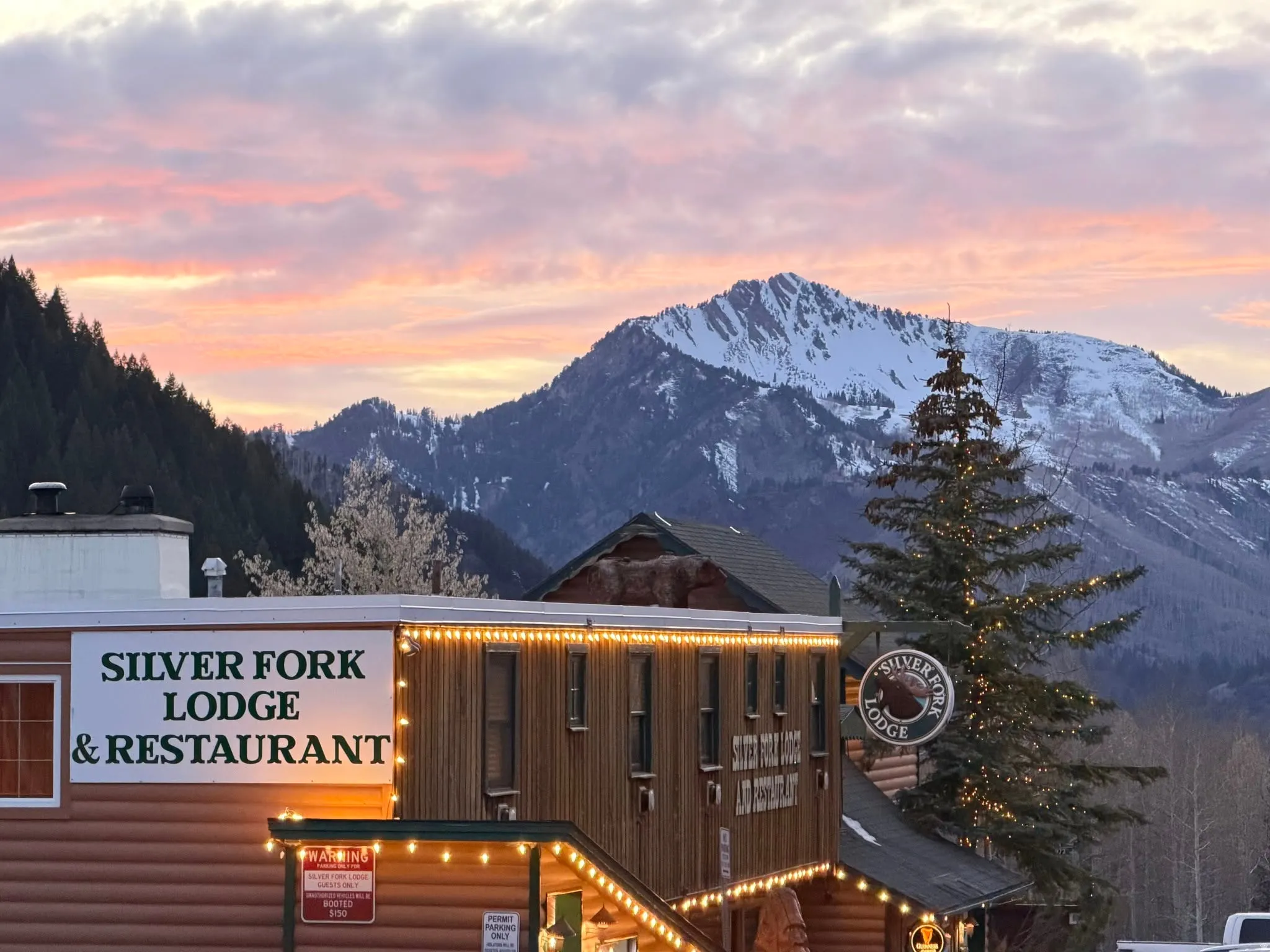 Nearby Silver Fork Lodge - Restaurant & wedding venue.
