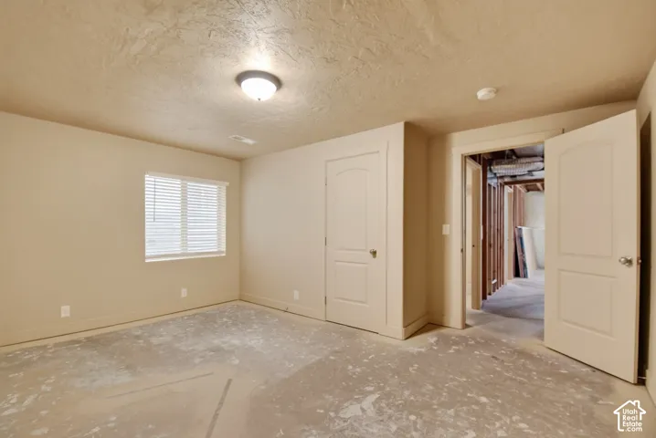 Third finished basement bedroom - only needing flooring