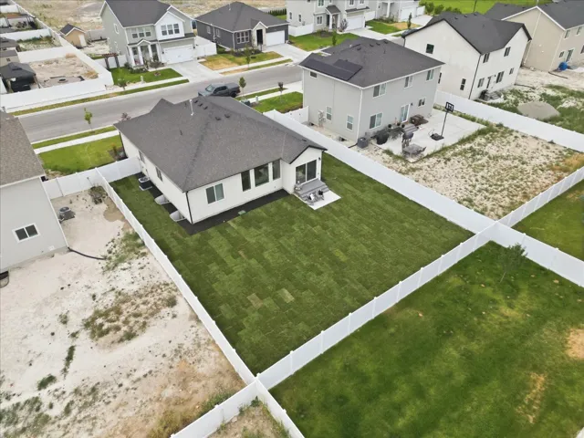 Newly installed sod creating a vibrant green lawn