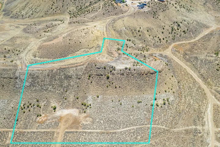 Aerial Survey. Outlining the perimeter of the property