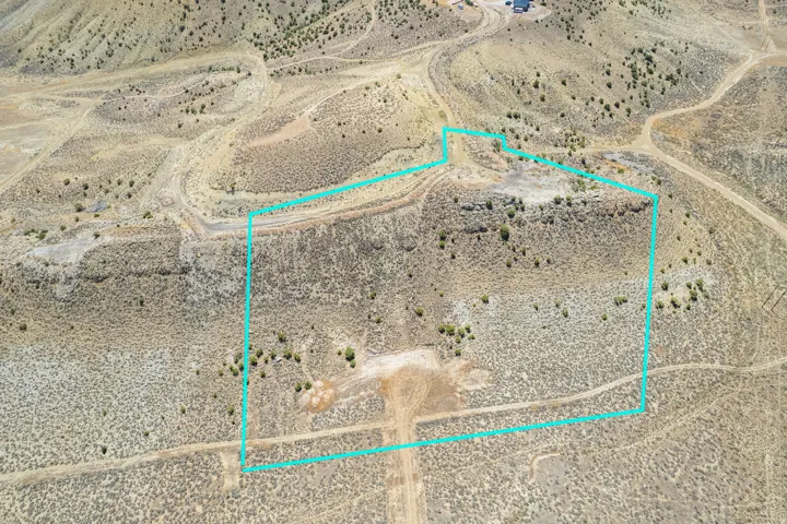 Aerial Property Outline. Illustrating the boundaries of the property