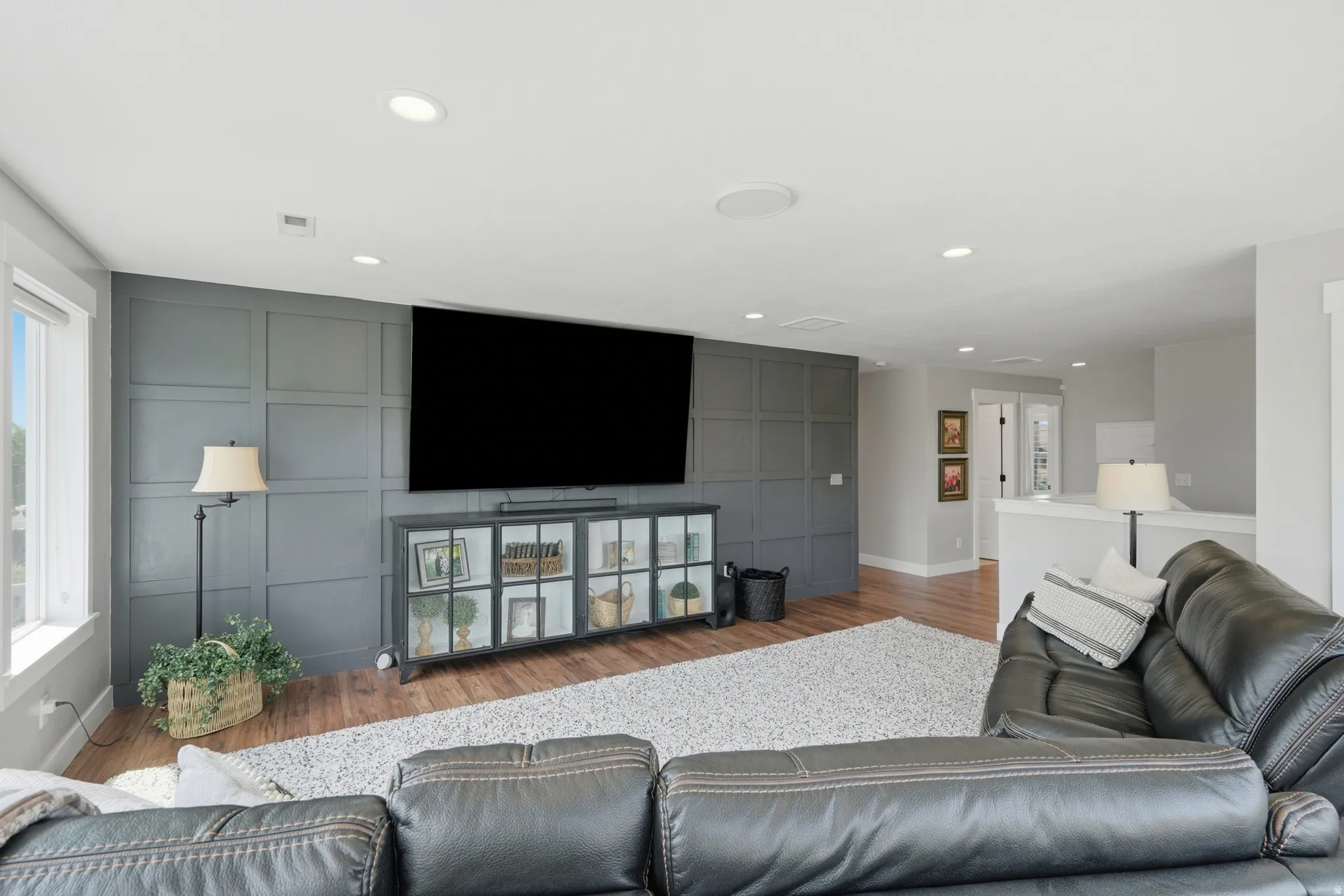 Second level living room