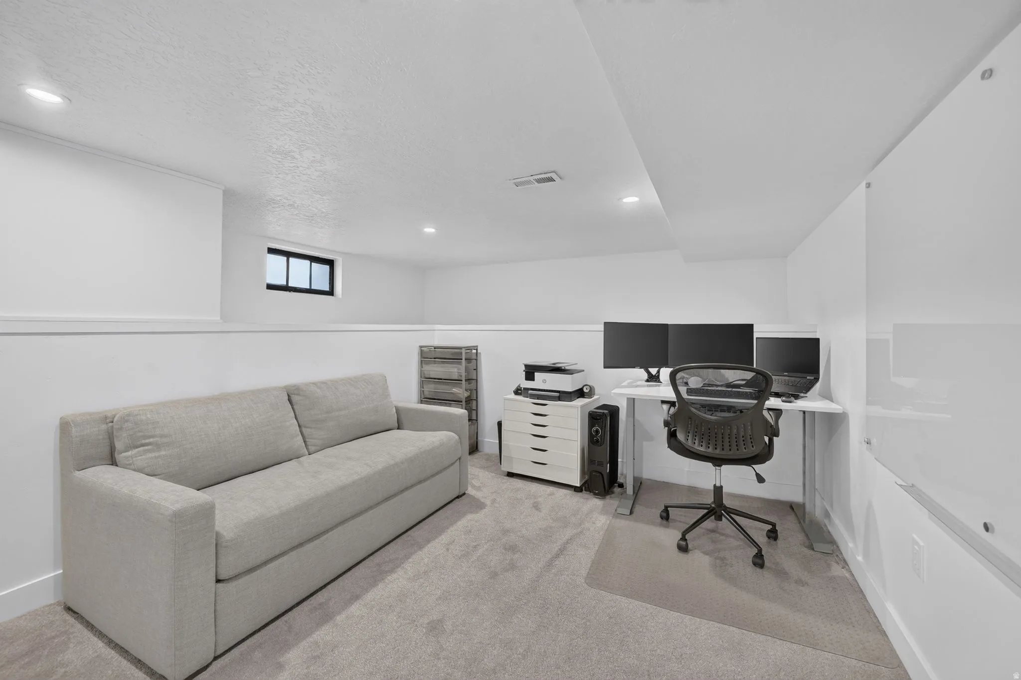 4th bedroom or office.  Storage behind on shelf or a cute reading cubby for kids.