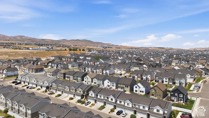 Expansive community showcasing a variety of contemporary residential structures