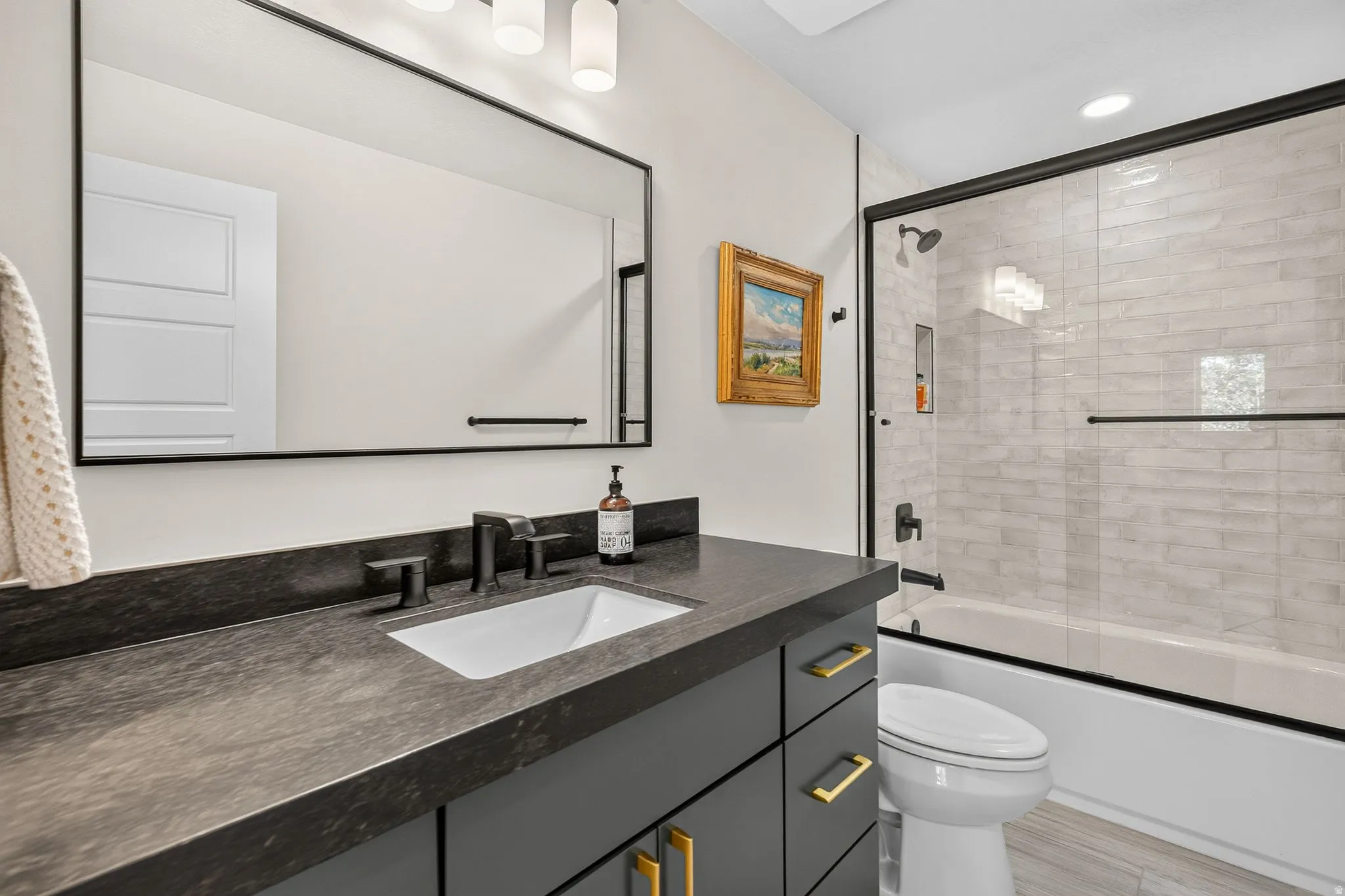 Second full bathroom on the main level.