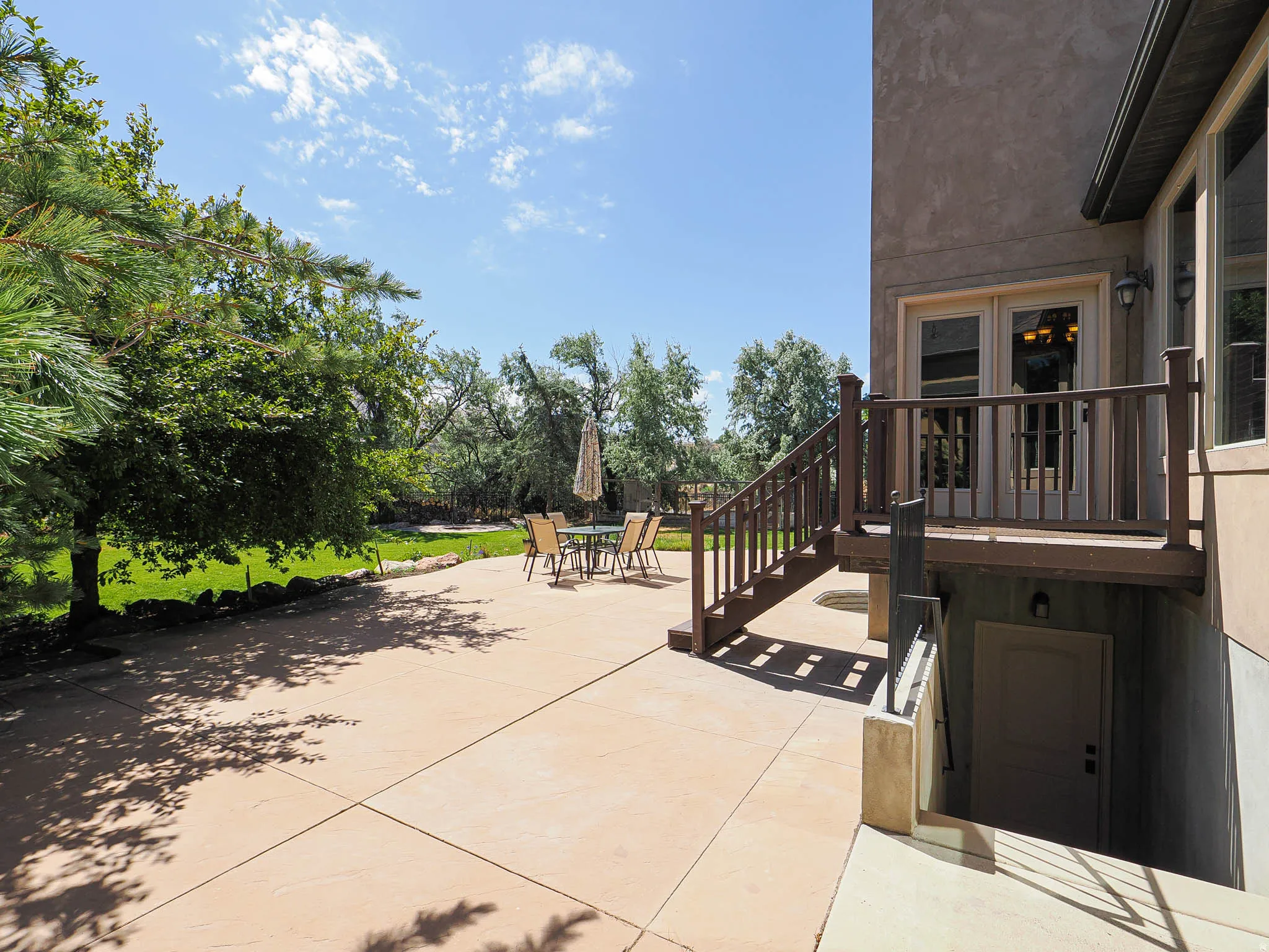 Patio terrace