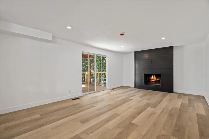 Living room #2, fireplace