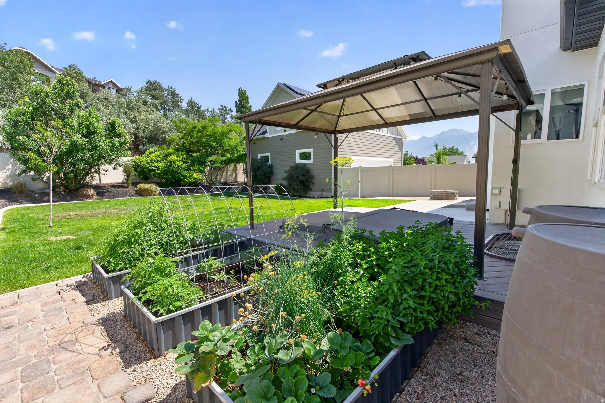 Patio terrace
