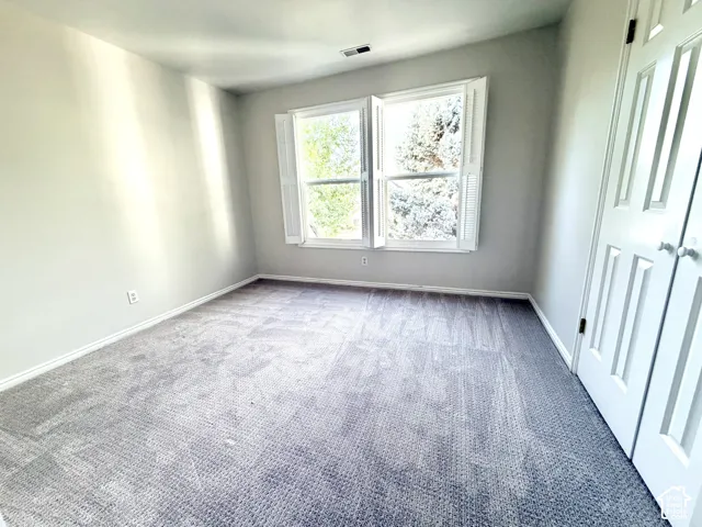Bedroom with closet