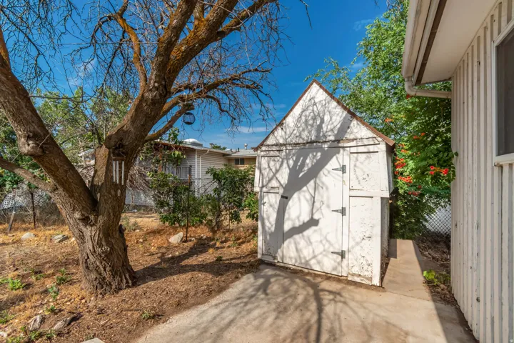 Included Shed