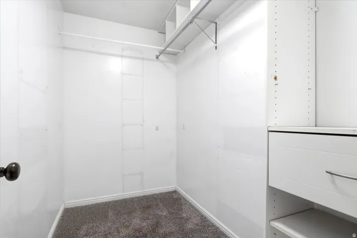 Primary closet