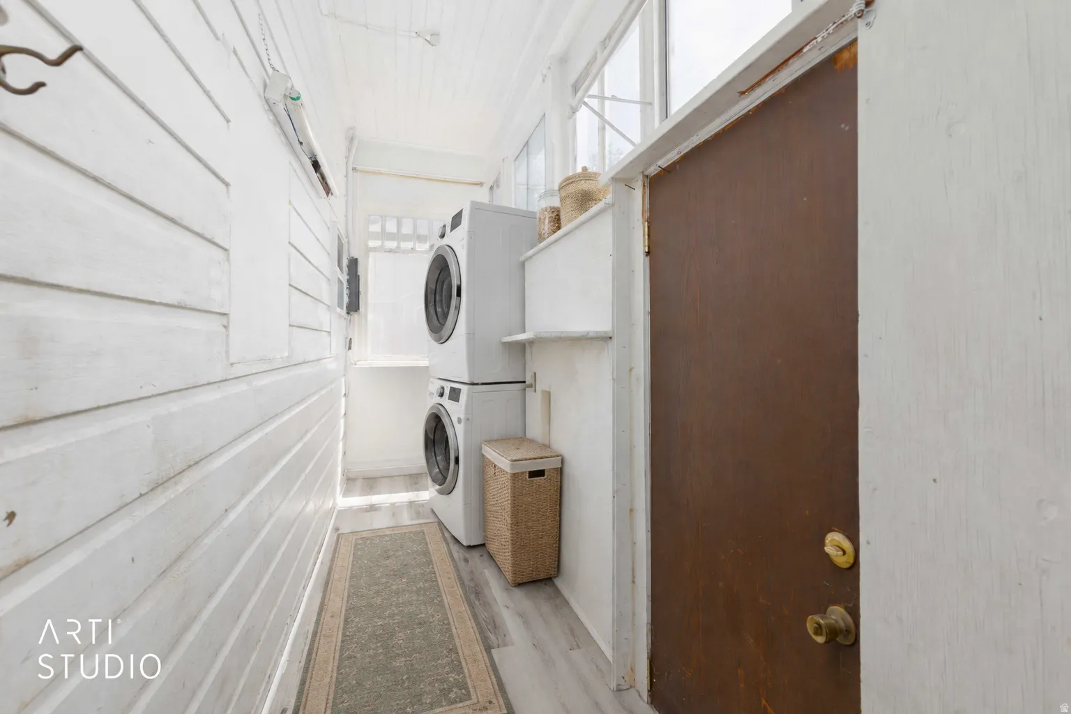 Virtually renovated and staged