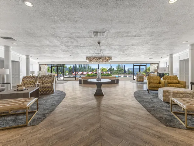 Lobby with Tranquil Water Feature