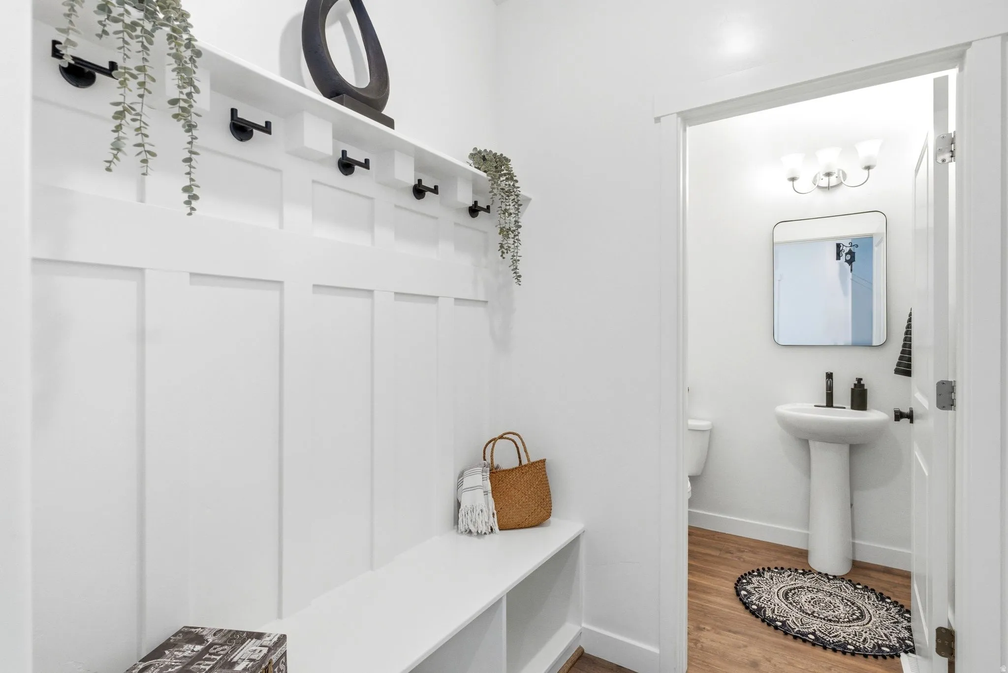 Mudroom & Half Bathroom