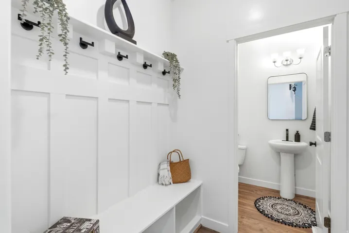 Mudroom & Half Bathroom