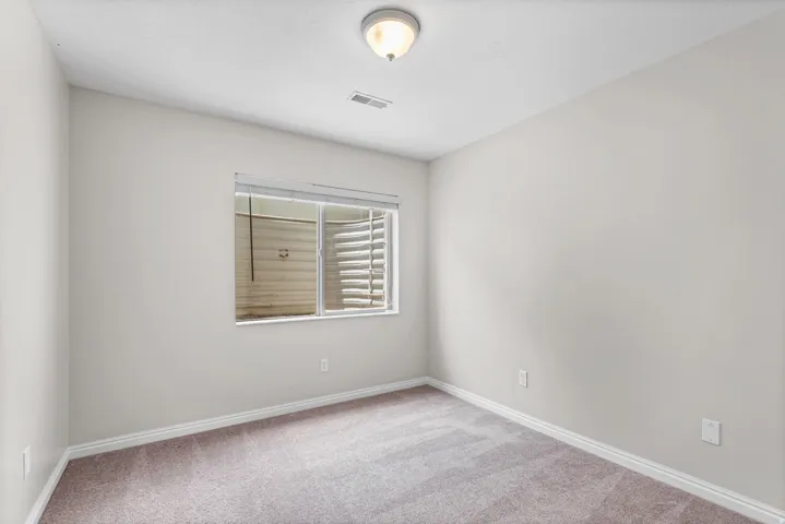 Basement bedroom