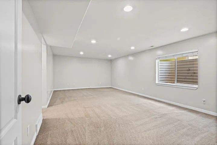 Basement family room