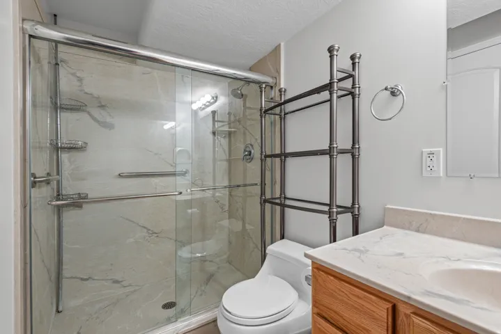 Basement bathroom