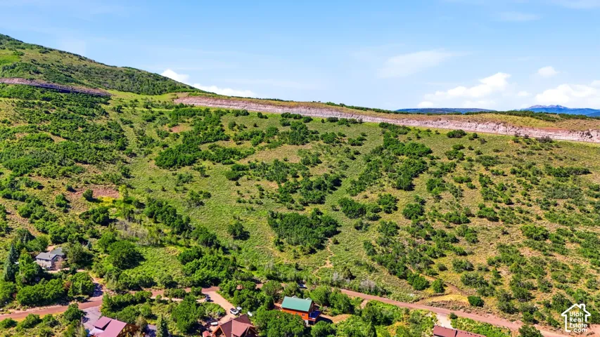 View looking south