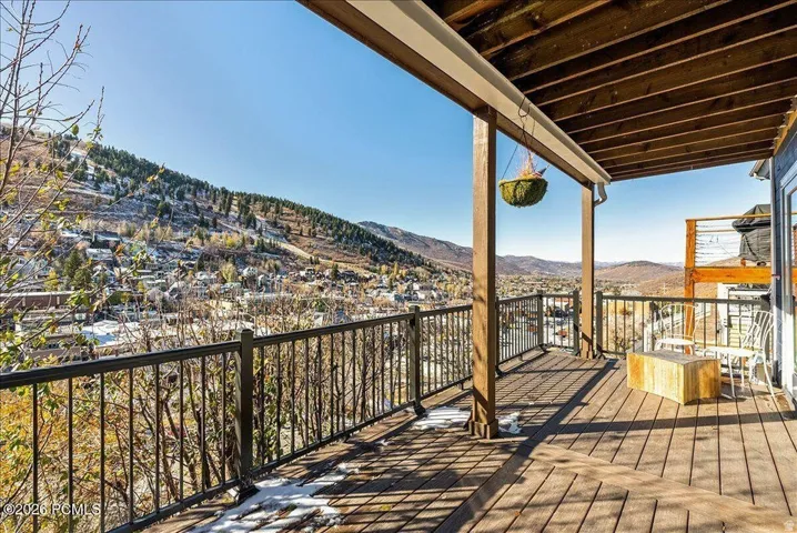 Massive Ski Views and Old Town Views from Deck of Lower Unit