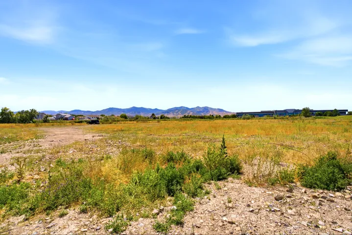 Expansive undeveloped land featuring varied terrain and distant mountain ranges