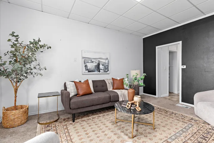 Unit 371. 2 bed 1 bath. Includes basement storage area.